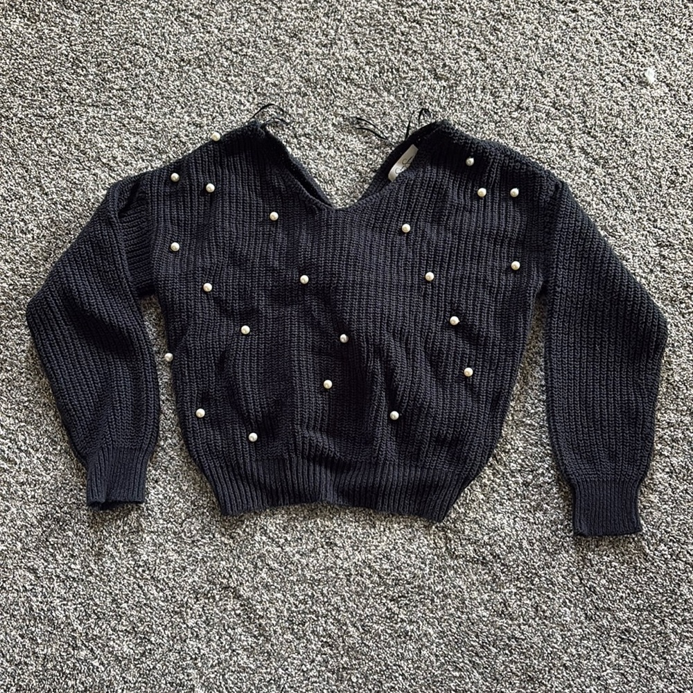 Jessica Simpson Black Sweater
